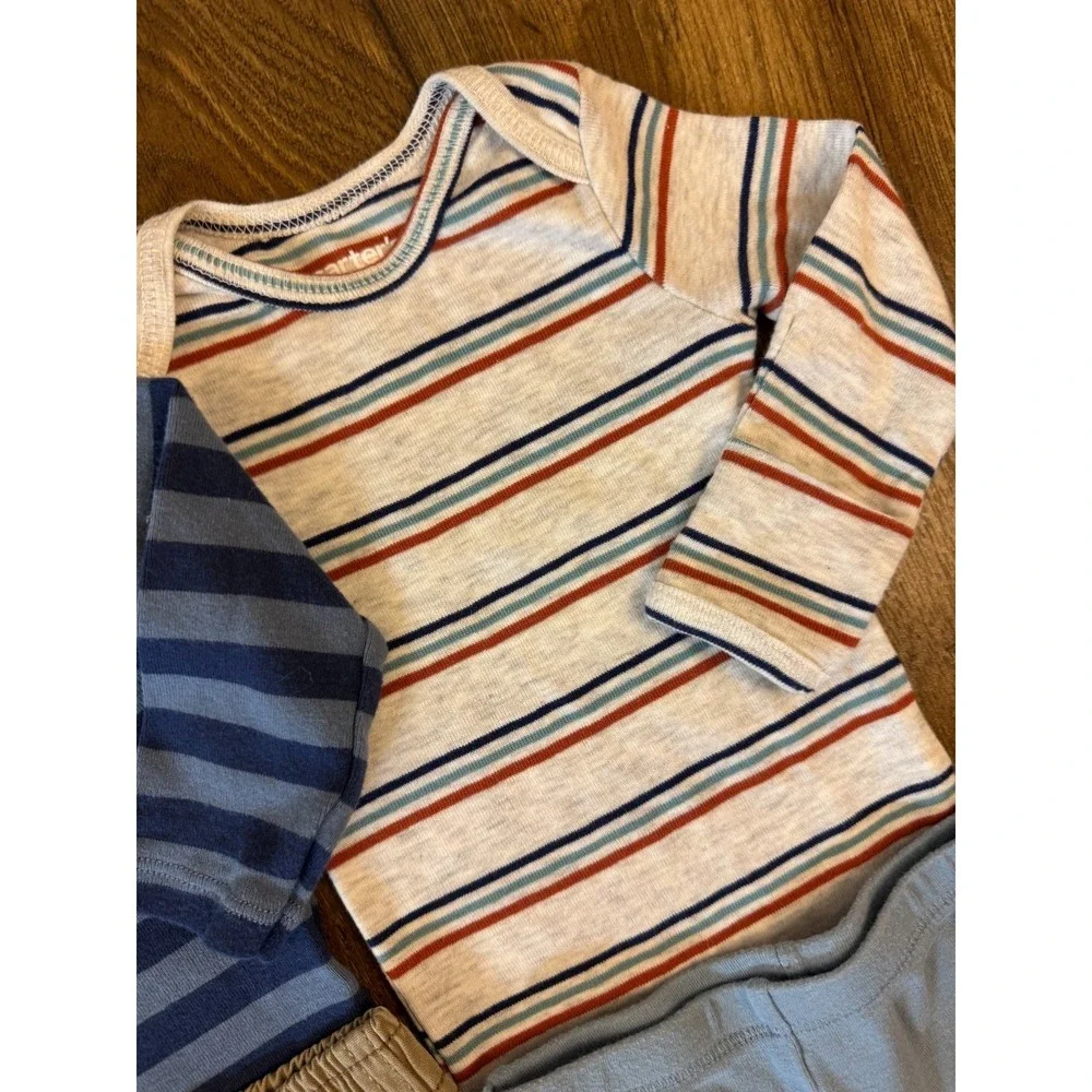Carter's Baby Boy 3 Months Outfits Lot Jeans Pants Bodysuits‎ Shirts Clothes
